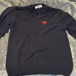 Comme des Garcon Men’s Navy XL Sweater